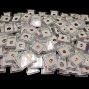 HUGE 50 Graded/Slabbed Old US Coins Lot